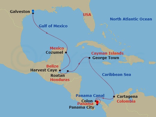 10-night Panama Canal Cruise 