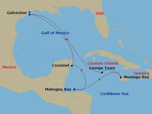 10-night Exotic Western Caribbean Cruise