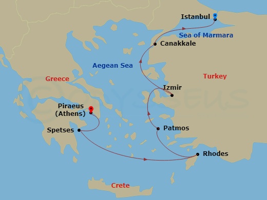 7-night Turkey & Greek Isle Gems Cruise