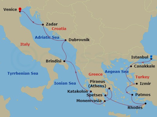 14-night Greek Island Gems & Dalmatian Delights Cruise