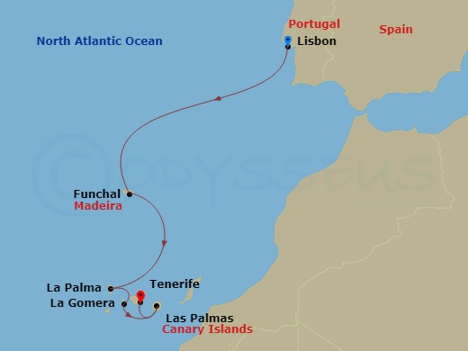 8-night Colorful Canary Islands Cruise