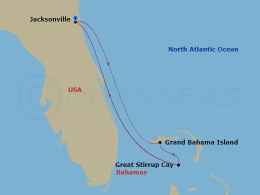 4-night Bahamas: Great Stirrup Cay & Grand Bahama Island Cruise