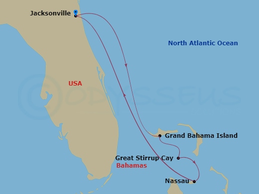 5-night Bahamas: Great Stirrup Cay & Nassau Cruise