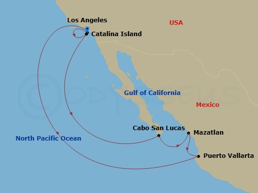 8-night Cabo, Mazatlan & Puerto Vallarta Cruise