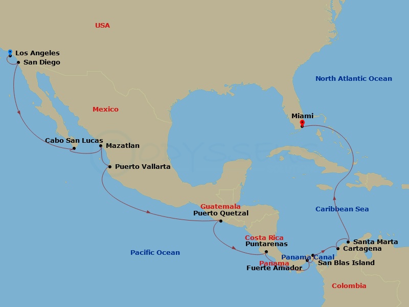 19-night An Extended Journey From Cinematic Shores And The Panama Canal Cruise