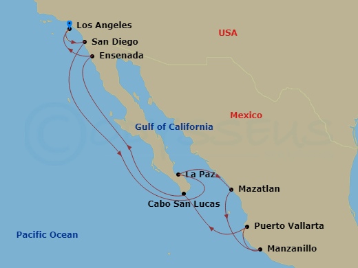 11-night Bridge to Mexico Voyage