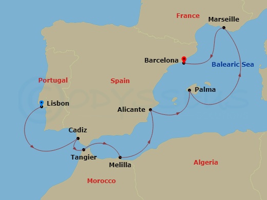 7-night Iberian Illumination Voyage