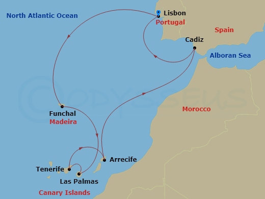 12-night Canary Islands Cruise