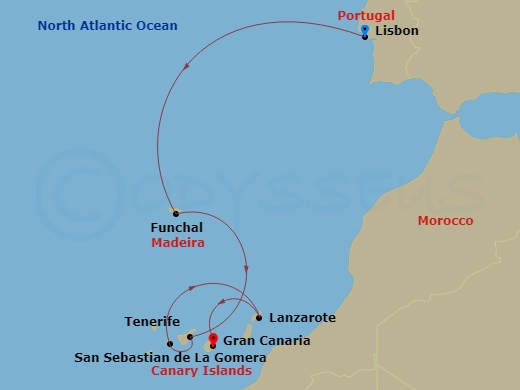 8-night Captivating Canary Islands Cruise