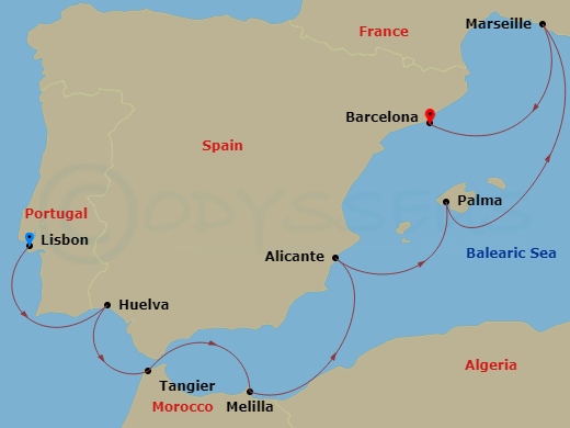 7-night Iberian Illumination Voyage