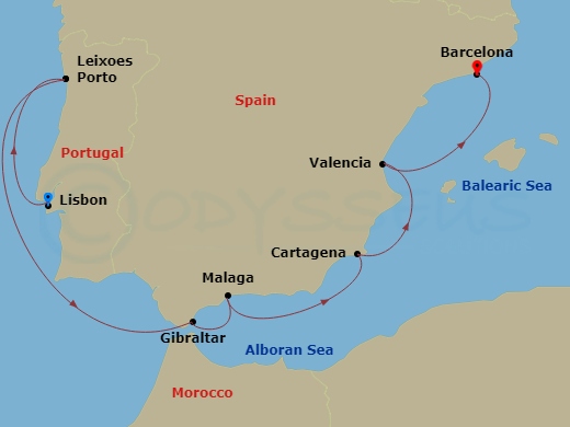 7-night Iberian Tapestry Cruise