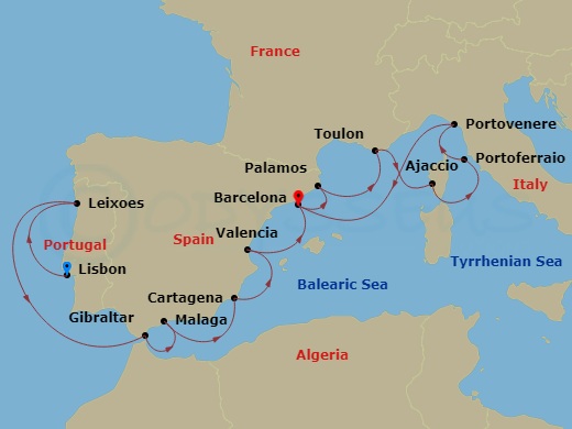 14-night Iberia And French Riviera Cruise