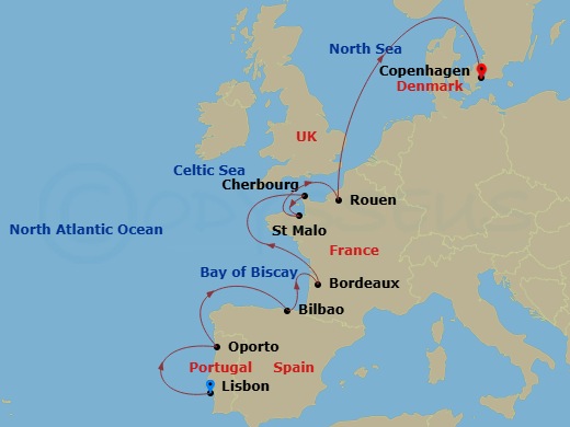 15-night Northern Europe Cruise