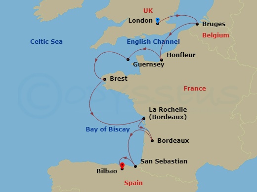 10-night Gallic Grandeur Voyage