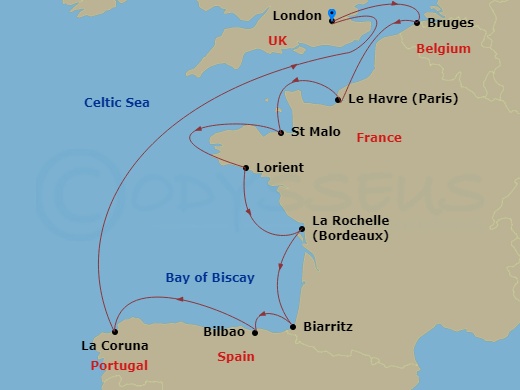 12-night French Fascination Voyage 