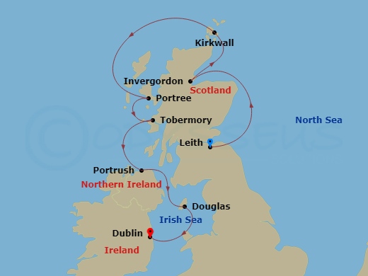 8-night Gaelic Explorers Cruise