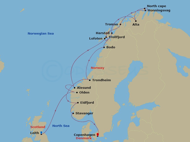 16-Night Norway Intensive Voyage
