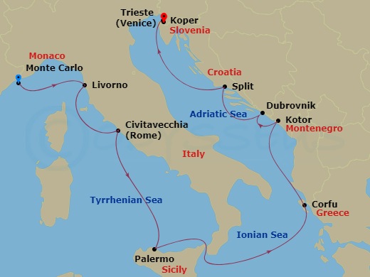 10-night Italy To Adriatic Voyage