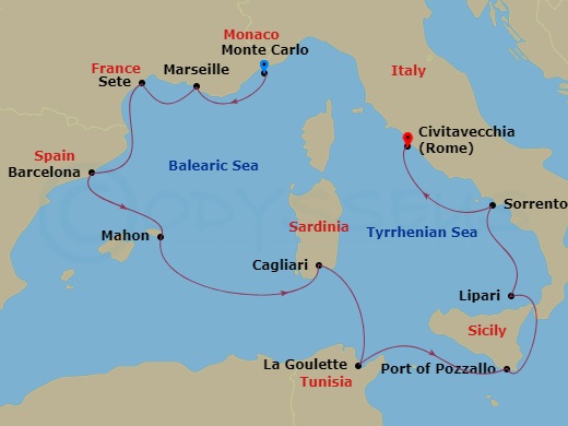 10-night Mediterranean Delights Voyage