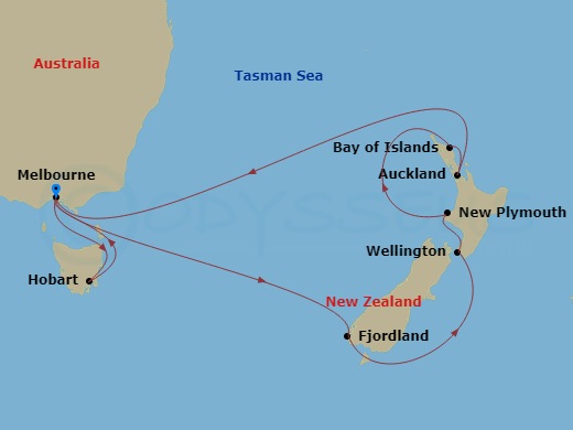 Tasmania And New Zealand