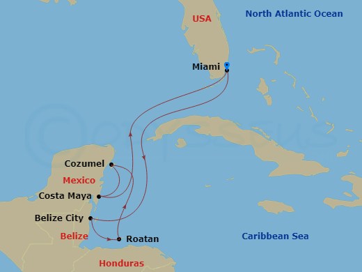 7-night Western Caribbean Cruise