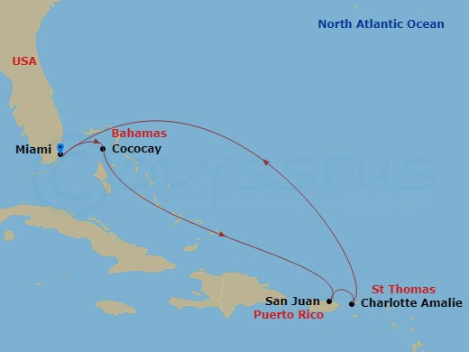 7-night Eastern Caribbean & Perfect Day Cruise