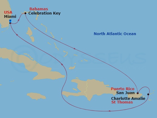 7-night Eastern Caribbean Cruise
