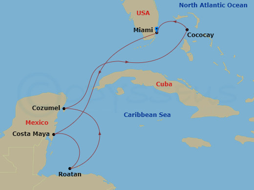 7-Night Western Caribbean & Perfect Day Cruise