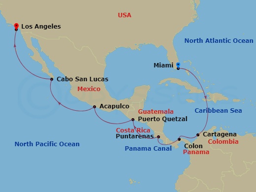 15-night Panama Canal Cruise