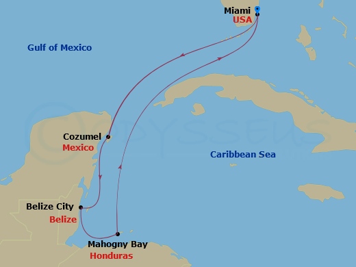 7-night Exotic Western Caribbean Cruise