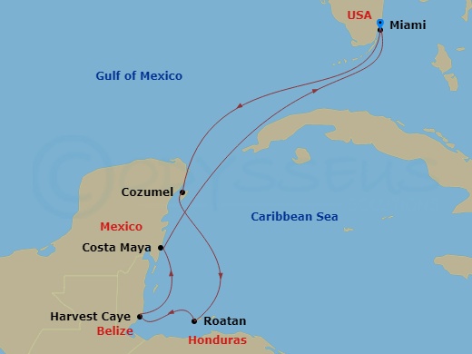 7-night Mystical Maya Cruise