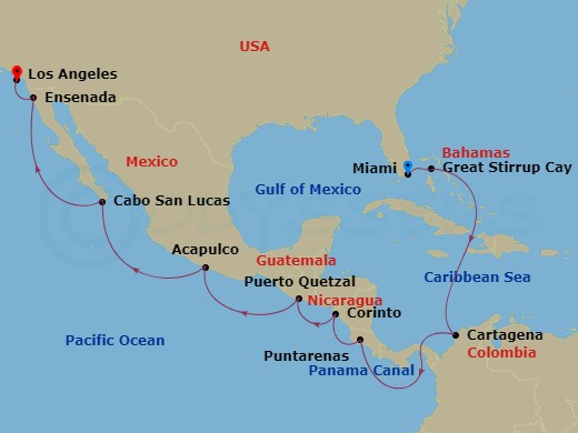 16-night Beyond the Panama Canal Voyage
