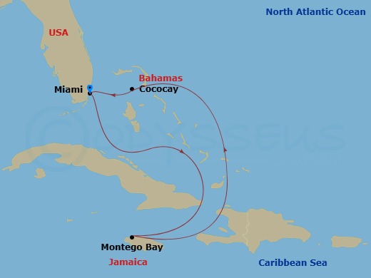 5-night Western Caribbean & Perfect Day Cruise