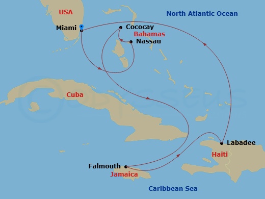 7-night Western Caribbean & Perfect Day Cruise