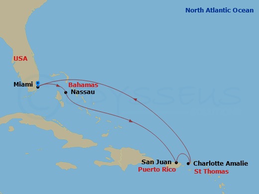 7-night Eastern Caribbean Holiday Cruise