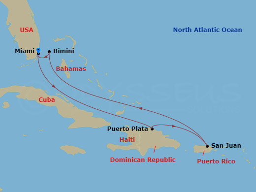 7-night Dominican & Puerto Rican Daze Cruise