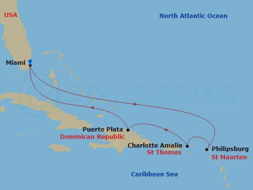 7-night Eastern Caribbean Cruise