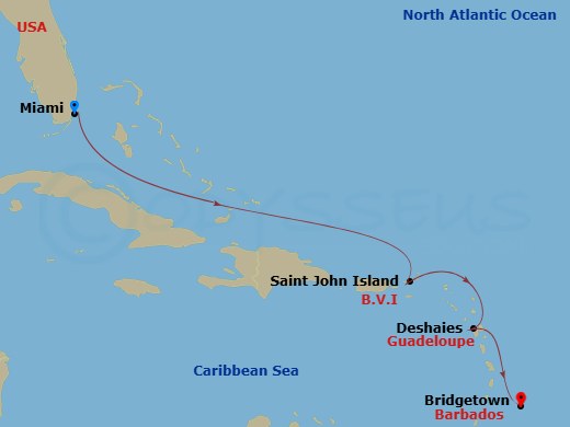 5-night A Journey To Caribbean Harbourages