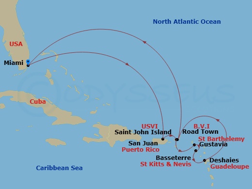 11-night Eastern Caribbean Cruise