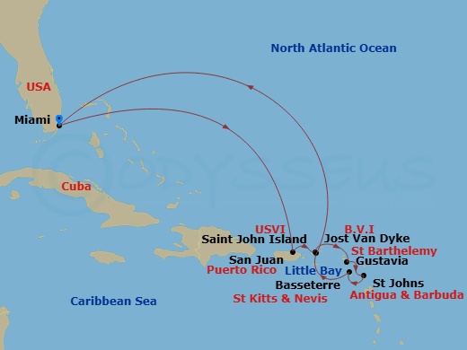 11-night Eastern Caribbean Cruise