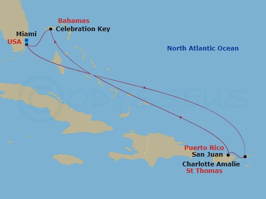 7-night Eastern Caribbean Cruise