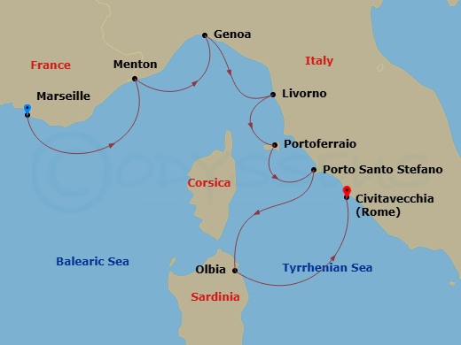 7-night Mediterranean Cruise