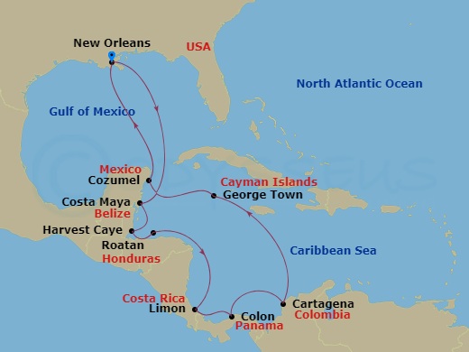 14-night Western Caribbean Cruise