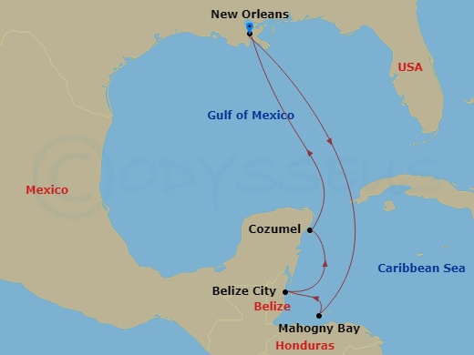 7-night Western Caribbean Cruise