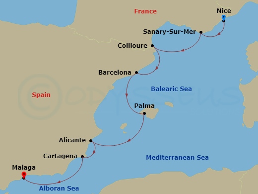 7-Night Western Mediterranean Explorer Cruise