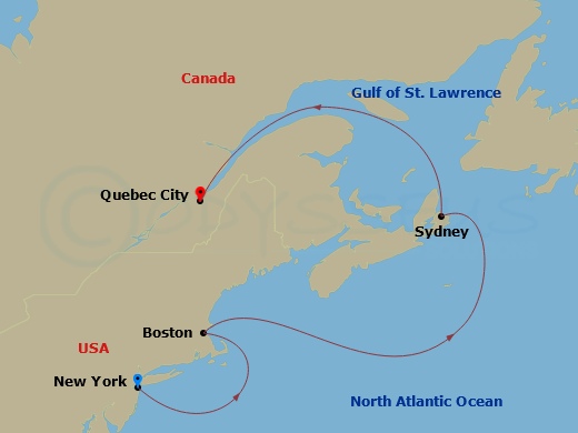 7-night Canada/New England Cruise