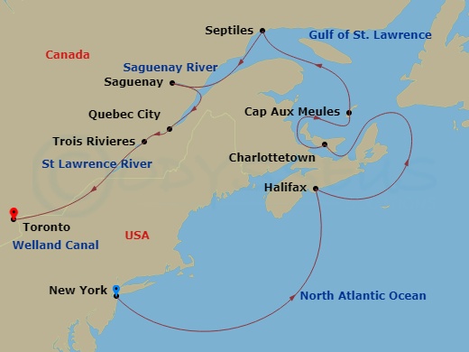 12-night Canadian Discovery Cruise