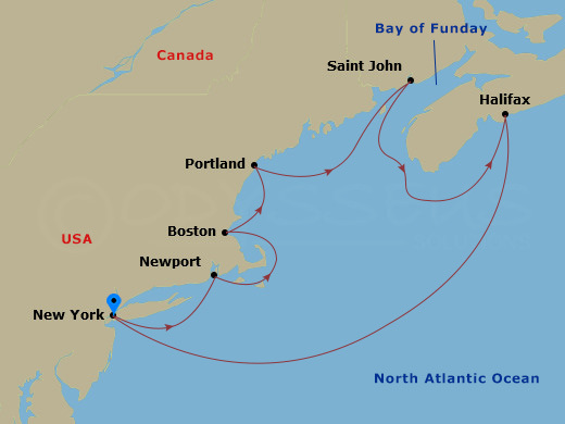 7-night Canada & New England Cruise