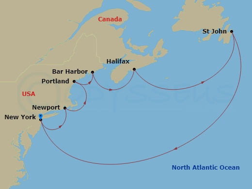 7-night Canada & New England Cruise