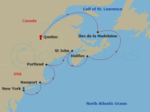 10-night Canada & New England Cruise